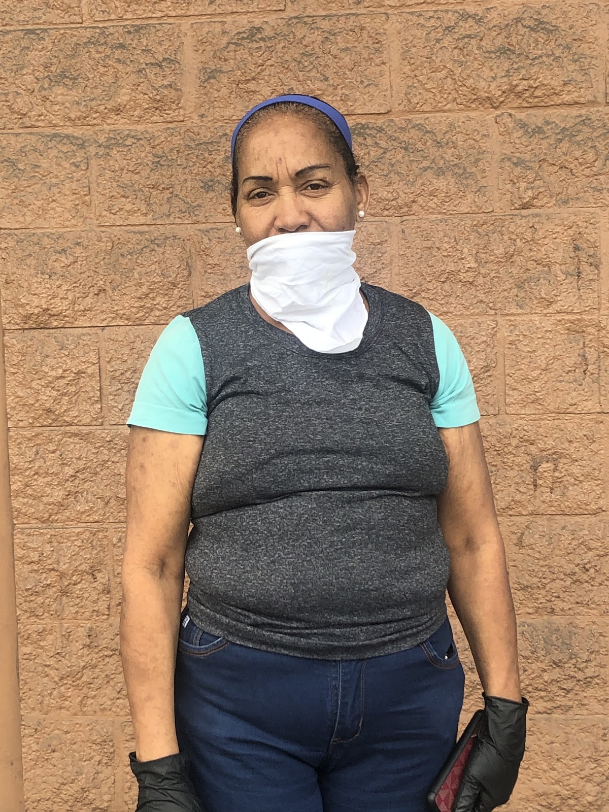Doris, a worker-leader, voted for her family and coworkers.